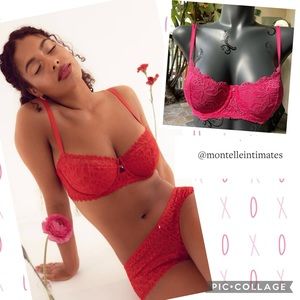 Montelle Demi underwire lace bra